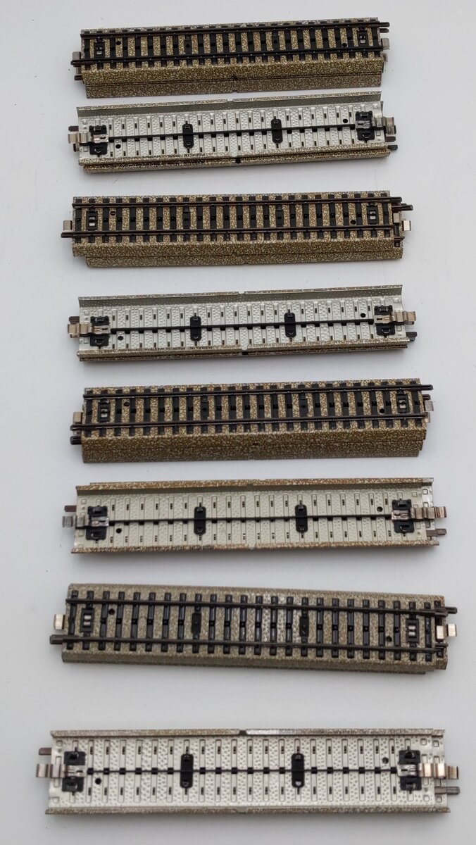 Marklin 5106 HO Metal Straight Track (20) EX