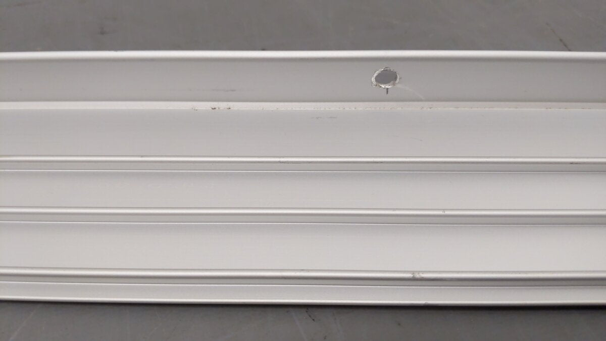 RA-1 Railrax Closeouts O Shelf Section 6-Foot x 2-5/8", Satin-Glenn Snyder Shelf EX