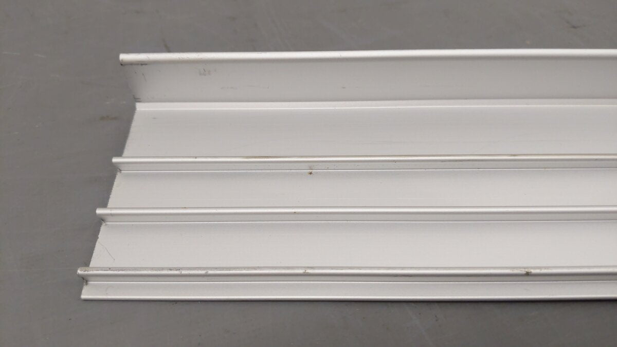 RA-1 Railrax Closeouts O Shelf Section 6-Foot x 2-5/8", Satin-Glenn Snyder Shelf EX
