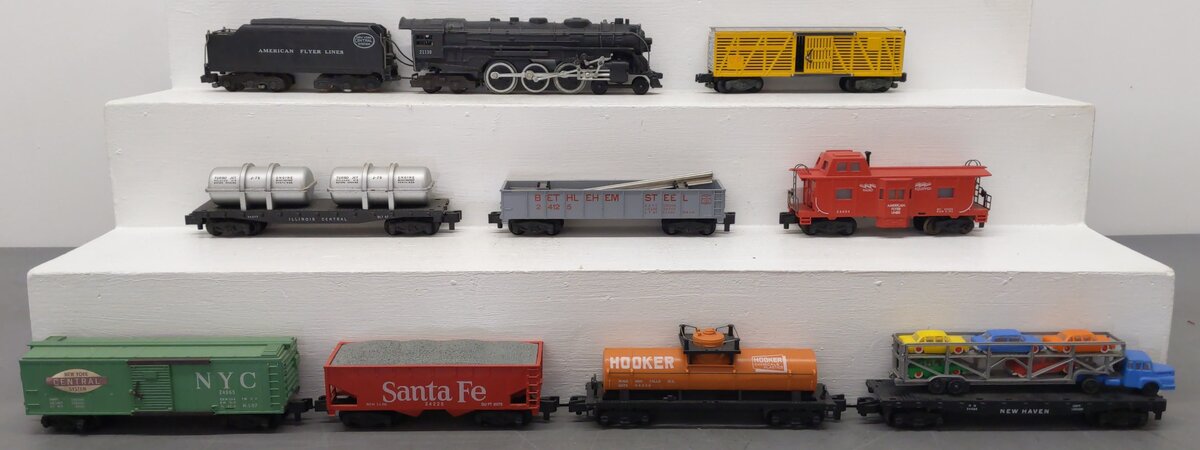 American Flyer 20768 Vintage S Smokey Mountain Set VG/Box