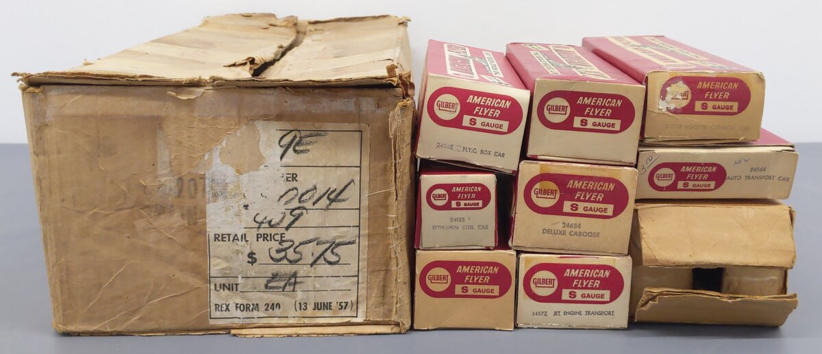 American Flyer 20768 Vintage S Smokey Mountain Set VG/Box