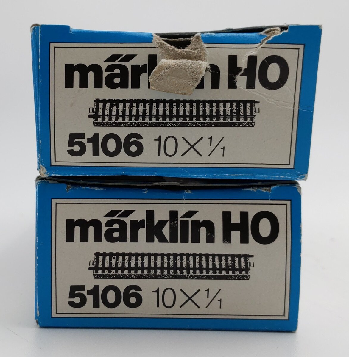 Marklin 5106 HO Metal Straight Track (20) EX/Box