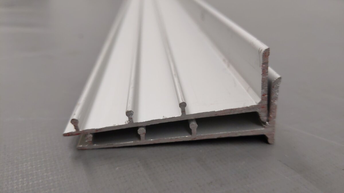 Railrax Closeouts O Shelf Section 5-Foot x 2-5/8",Satin-Glenn Snyder Shelf [2] EX