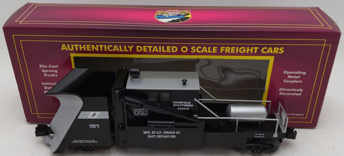 MTH 20-98281 O Gauge Norfolk Southern Jordan Spreader EX/Box