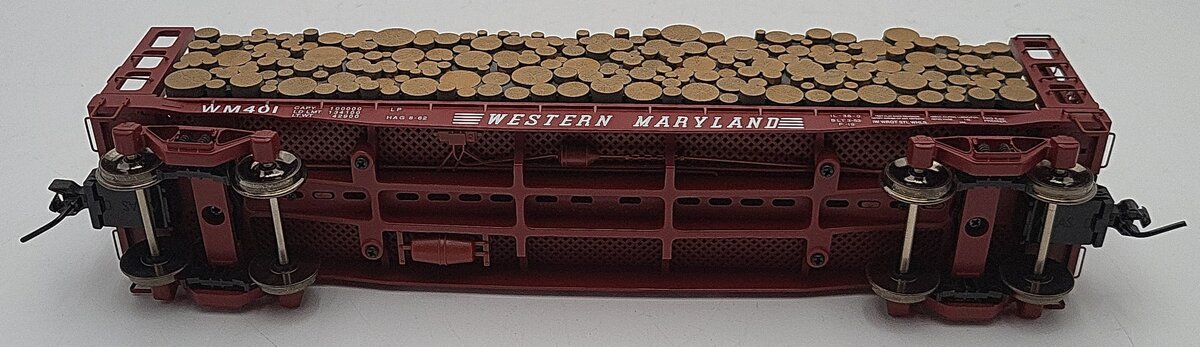 Atlas 7276-3 O Scale Western Maryland Freight Car #401 2-rail LN/Box