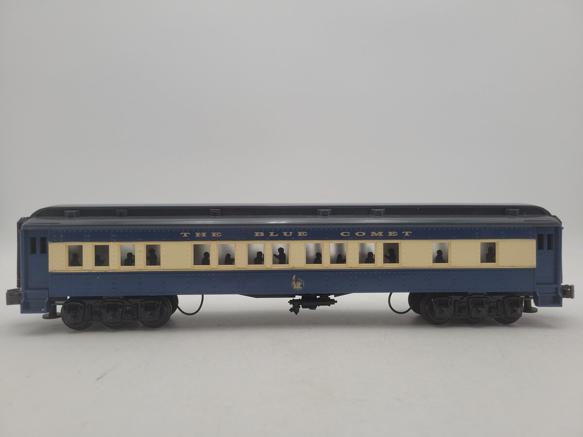 Williams O Gauge "The Blue Comet" Jersey Central Lines Passenger Car EX