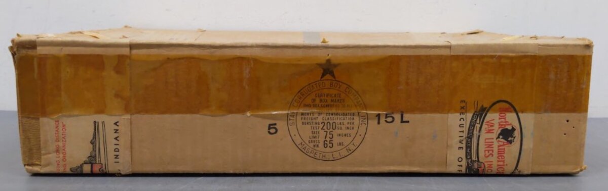 American Flyer Vintage S Steam Freight Set - Box Only/Box