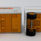 Athearn 91135 HO IML Freight Freightliner & 2-28'' Trailers VG/Box