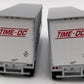 Athearn 91136 HO Scale Time-DC Reightliner & 2-28' Trailers VG/Box