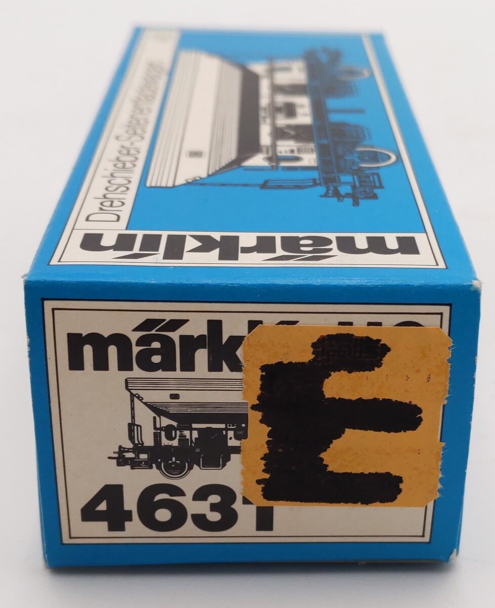 Marklin 4631 HO Scale DB Side Dumping Hopper Car EX/Box
