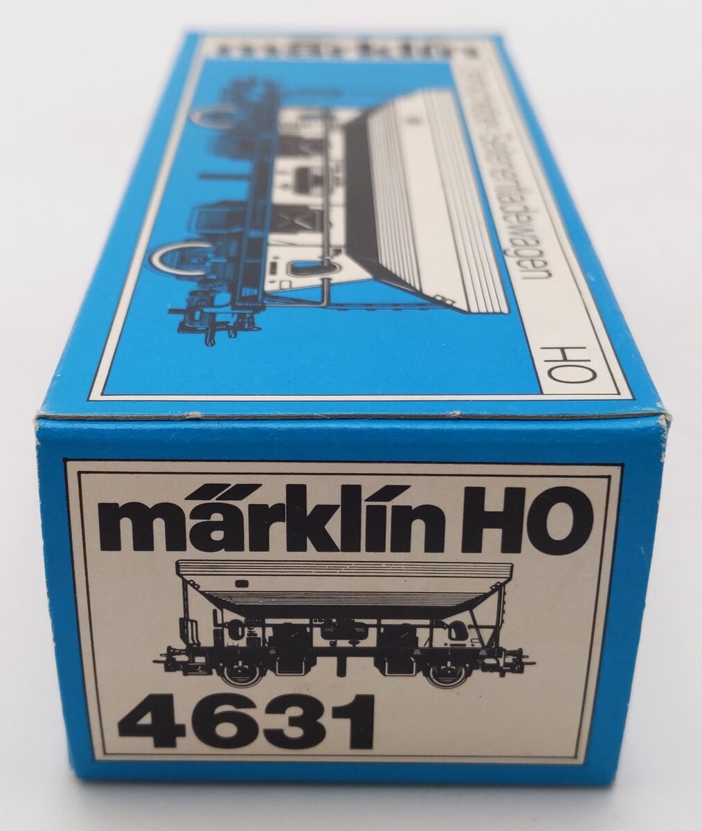 Marklin 4631 HO Scale DB Side Dumping Hopper Car EX/Box