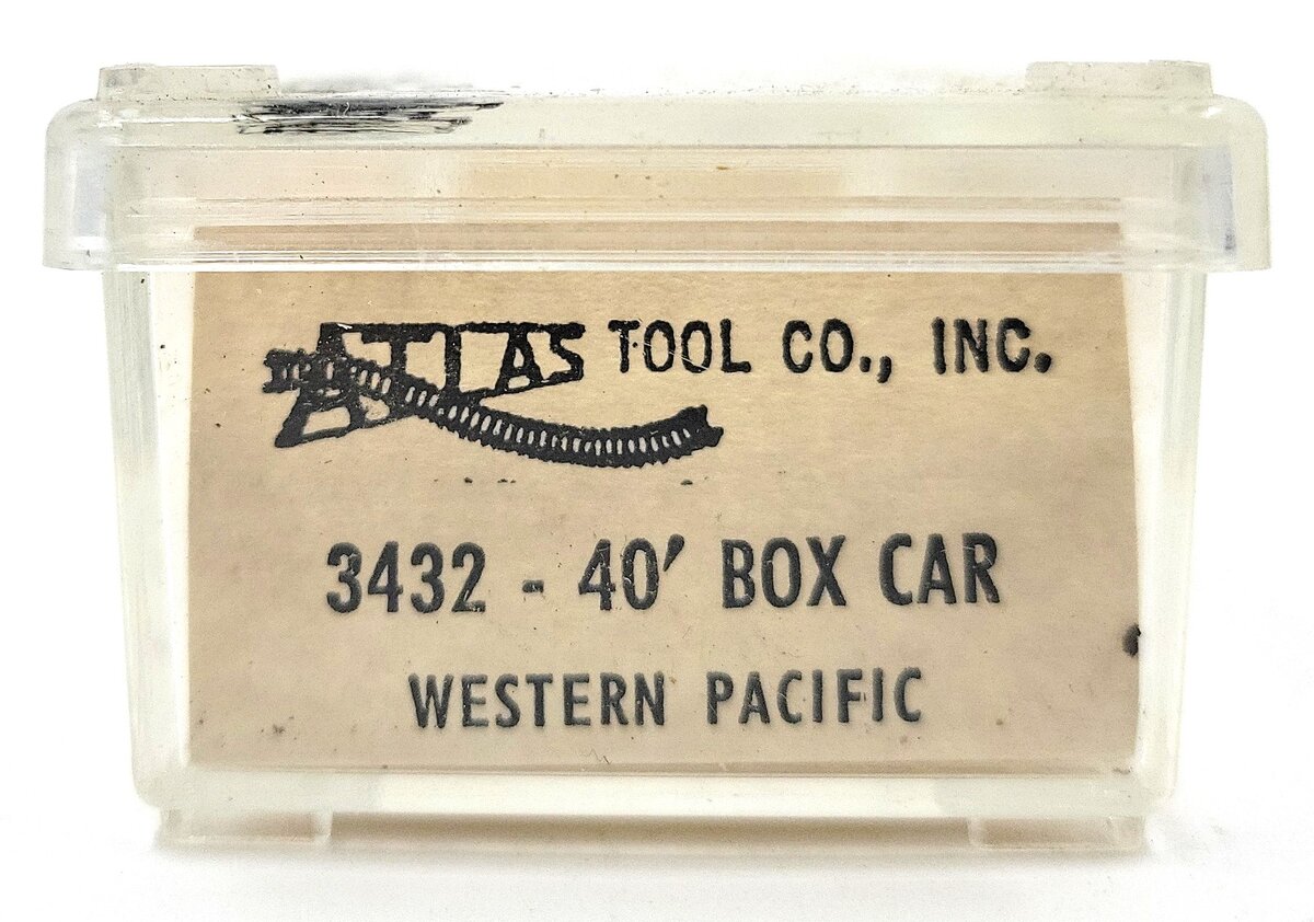 Atlas 3432 N Scale Western Pacific 40' Boxcar #21385 LN/Box