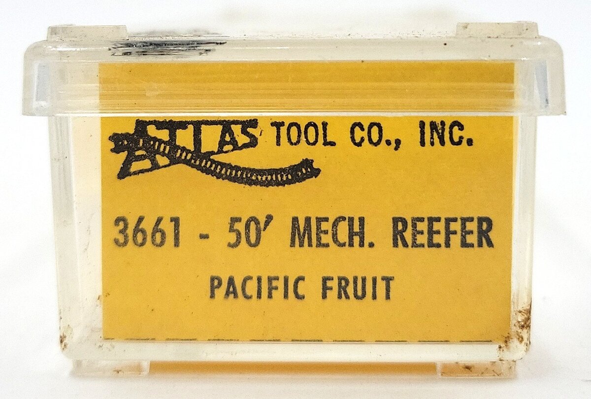 Atlas 3661 N Scale 50' Pacific Fruit Express Mechanical Reefer #300171 LN/Box
