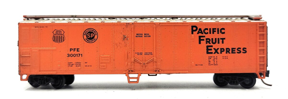 Atlas 3661 N Scale 50' Pacific Fruit Express Mechanical Reefer #300171 LN/Box