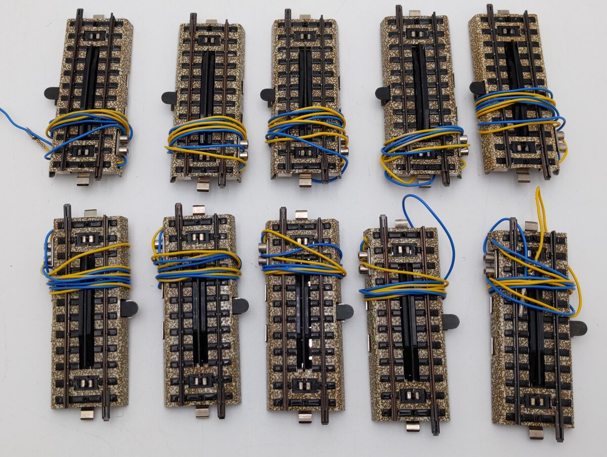 Marklin 5112 HO Scale Uncoupling Track Sections (10) EX