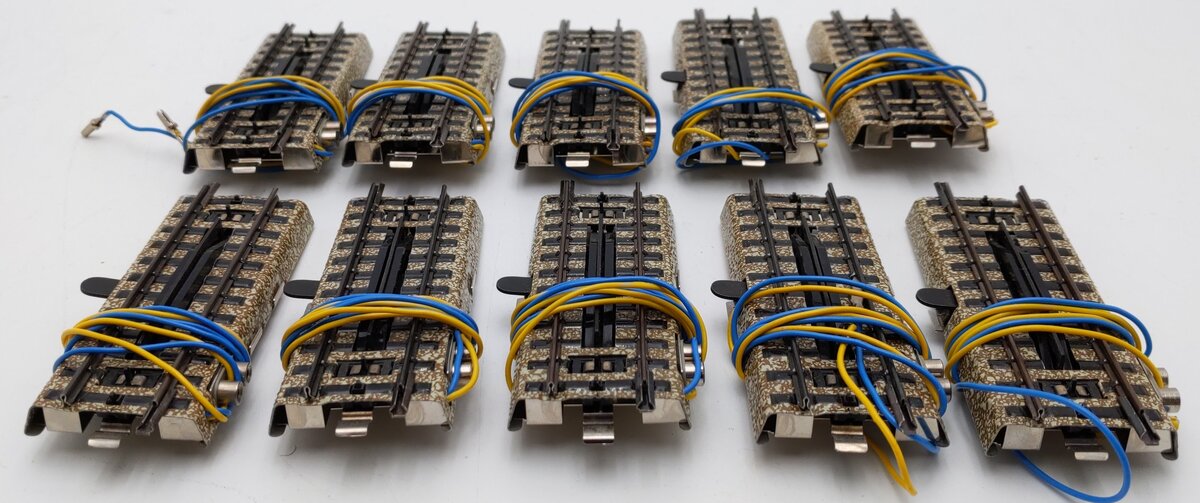 Marklin 5112 HO Scale Uncoupling Track Sections (10) EX