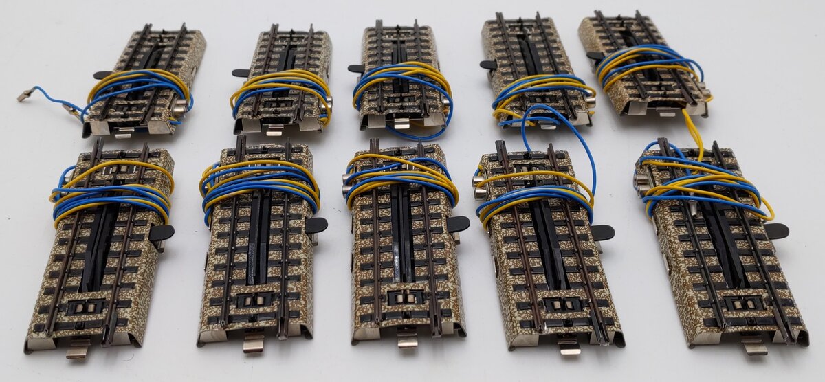 Marklin 5112 HO Scale Uncoupling Track Sections (10) EX