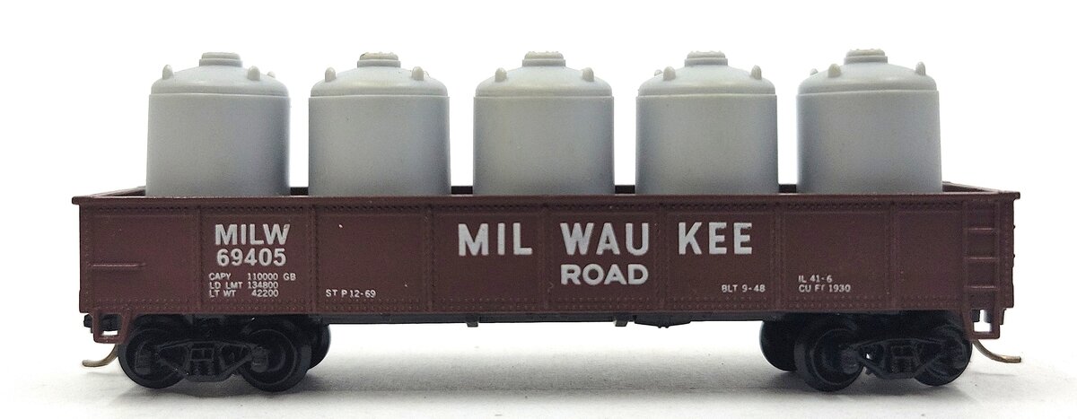 Atlas 3504 N Milwaukee Rd Gondola w/ Load #69405 LN/Box