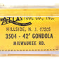 Atlas 3504 N Milwaukee Rd Gondola w/ Load #69405 LN/Box