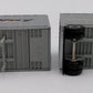 Athearn 91140 HO Scale Lee Way Freightliner w/Trailers Two 28'' Trailers VG/Box