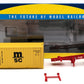 Athearn 92638 HO Scale MSC Kenworth with 20' Container and Chasis VG/Box