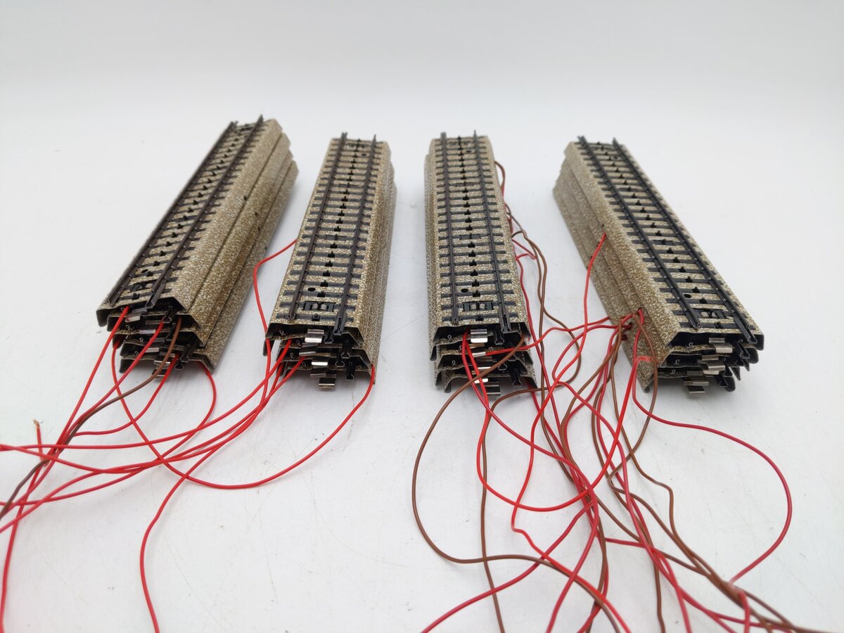 Marklin 5106 HO Metal Straight Track (20) EX