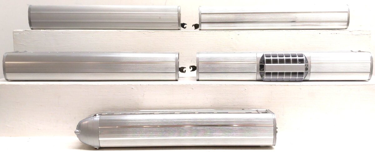 Williams 2610 Canadian Pacific Striped 5-Car Aluminum Passenger Set EX/Box