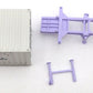 Athearn 92128 HO RTR COE 20'' Container w/Chassis NOL & Freightliner Tractor #2 VG/Box