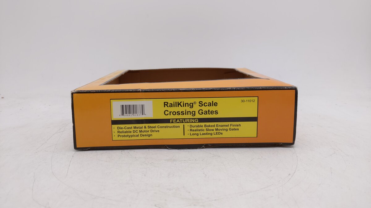 MTH 30-11012 O Gauge Operating Crossing Gates Signal (Box of 2) EX/Box