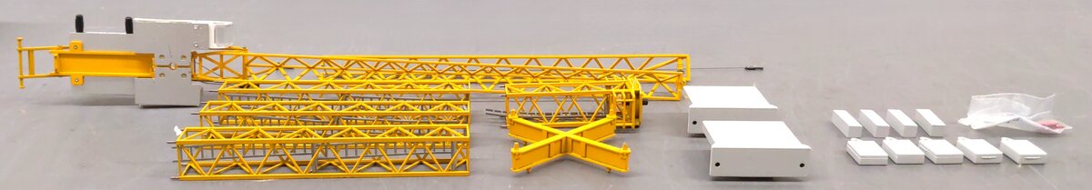 Conrad MR175 Vintage Potain 1:87 Diecast Jib Tower Crane EX