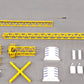 Conrad MR175 Vintage Potain 1:87 Diecast Jib Tower Crane EX
