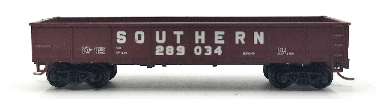 Atlas 3508 N Scale Southern Railway 42' Gondola #289034 LN/Box