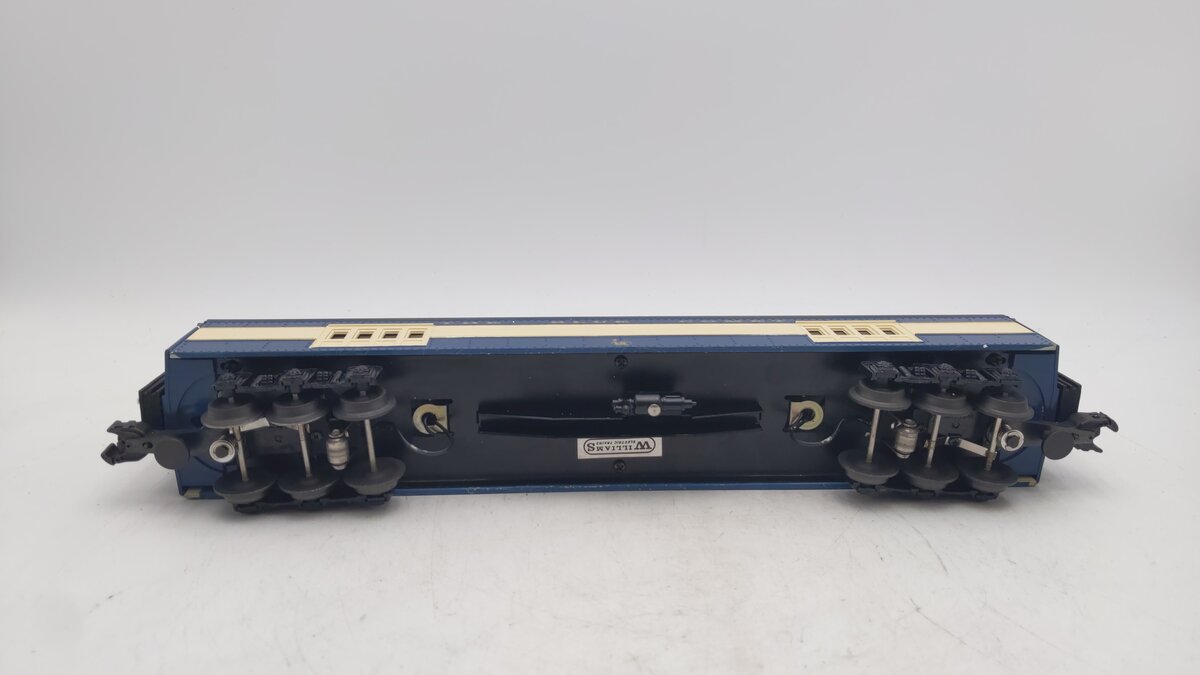 Williams O Gauge "The Blue Comet" Jersey Central Lines Baggage Car VG