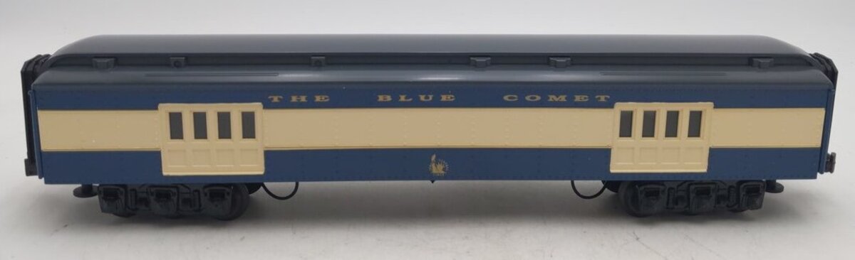 Williams O Gauge "The Blue Comet" Jersey Central Lines Baggage Car VG