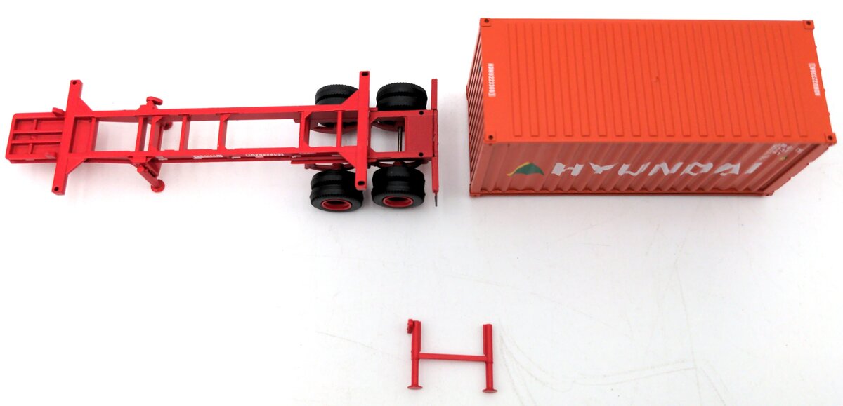 Athearn 92637 HO Scale Kenworth With 20' Container & Chassis VG/Box