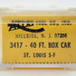 Atlas 3417 N St. Louis San Francisco Box Car #16302 LN/Box