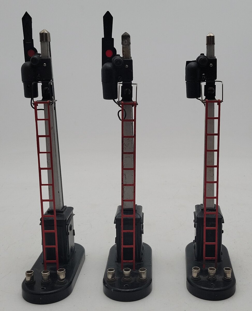 Lionel 151 Vintage O Operating Semaphore Signals (3) VG
