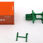 Athearn 92640 HO Scale Uniglory Kenworth With 20' Container & Chassis VG/Box