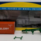 Athearn 92640 HO Scale Uniglory Kenworth With 20' Container & Chassis VG/Box