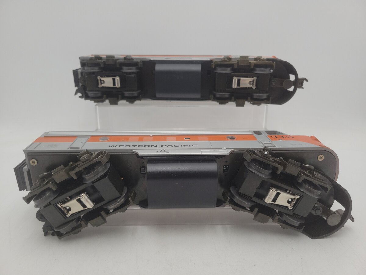 Williams O Gauge CUSTOM Western Pacific AA Diesel Locomotive Set