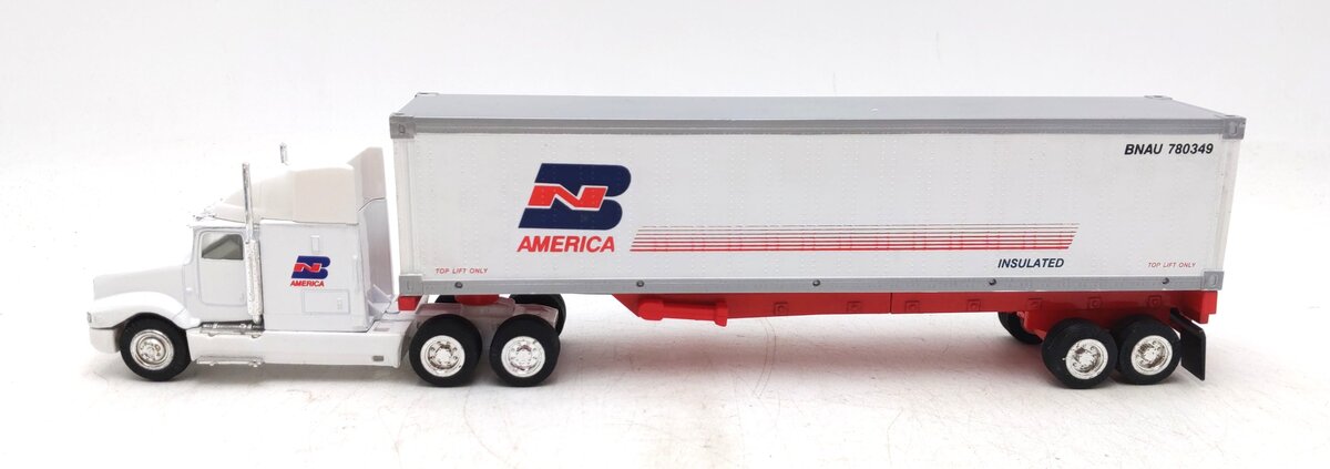 K-Line 1:48 Diecast BN America Heavy Hauler Tractor Trailer #780349 LN/Box