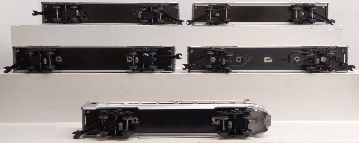 Williams O Gauge Amtrak Amfleet 5-Car Set VG