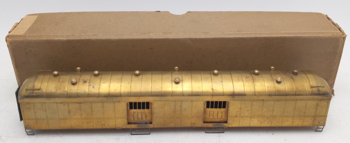 Ken Kidder 213 HO BRASS Harriman 60-Foot Baggage Body Frame VG/Box