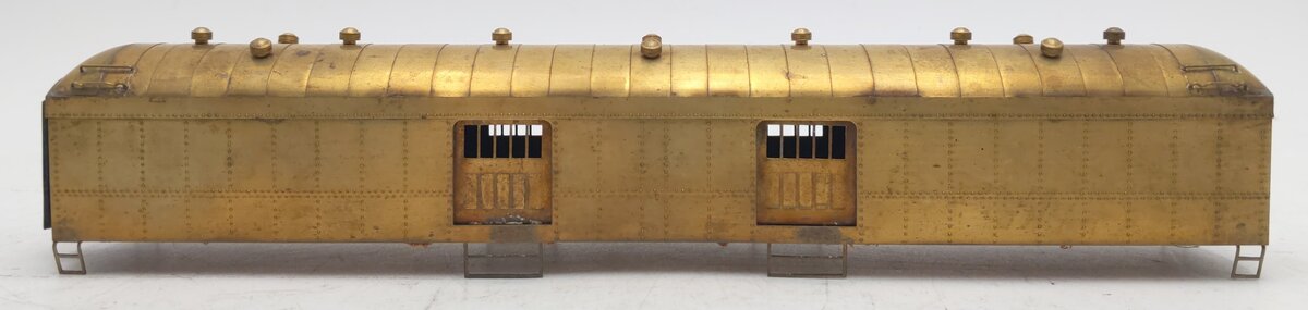 Ken Kidder 213 HO BRASS Harriman 60-Foot Baggage Body Frame VG/Box