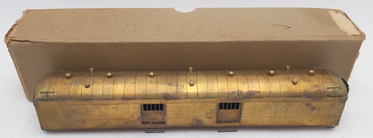 Ken Kidder 213 HO BRASS Harriman 60-Foot Baggage Body Frame VG/Box