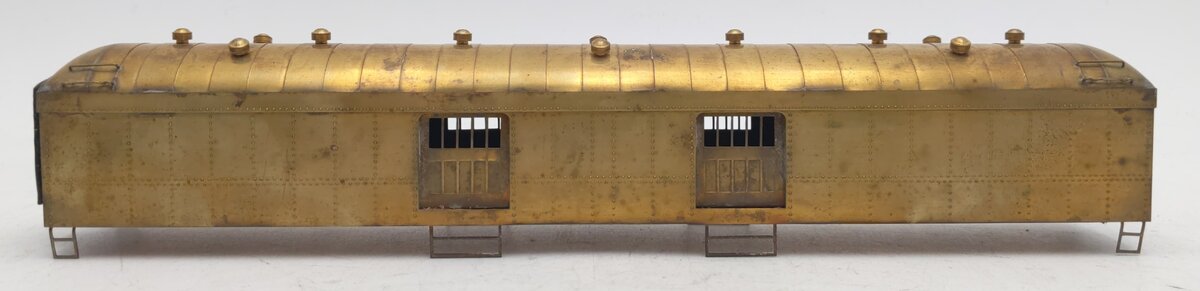 Ken Kidder 213 HO BRASS Harriman 60-Foot Baggage Body Frame VG/Box