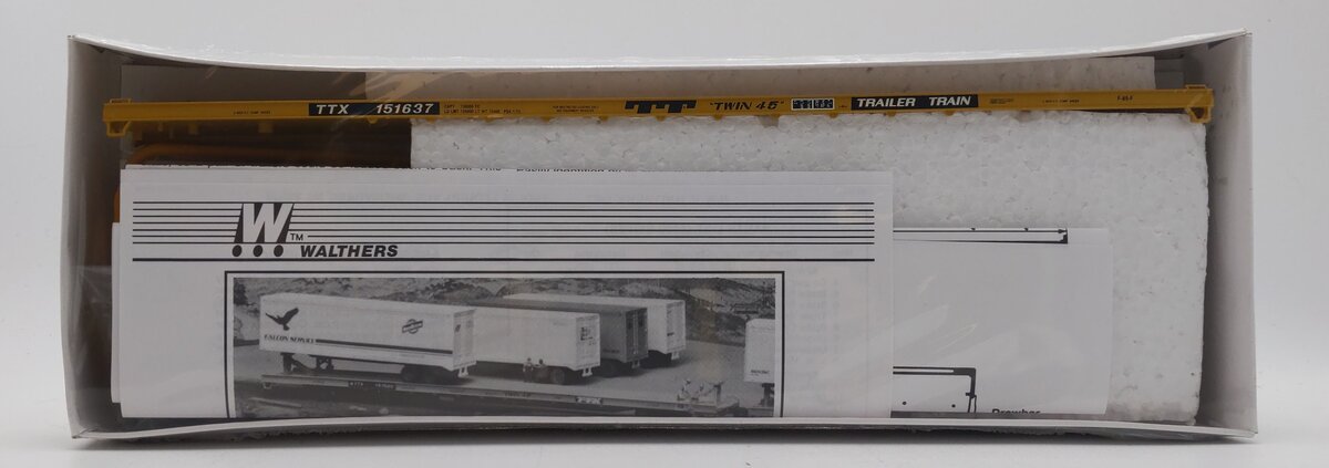 Walthers 932-4961 HO Scale TTX 89' F89F TOFC Flat Car #151637 MT/Box