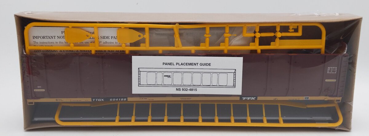 Walthers 932-4815 HO Norfolk Southern 89' Enclosed Auto Carrier Kit #604188 MT/Box