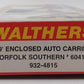 Walthers 932-4815 HO Norfolk Southern 89' Enclosed Auto Carrier Kit #604188 MT/Box