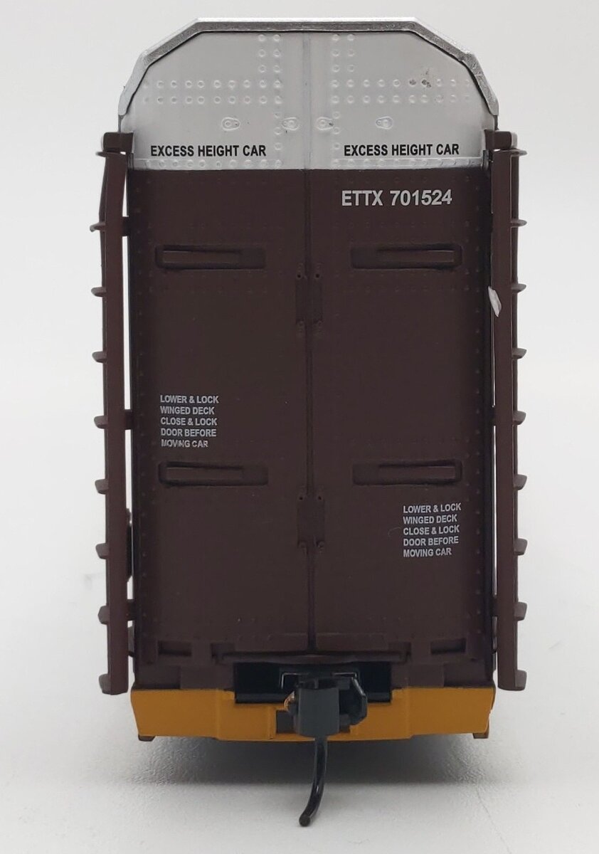 Walthers 932-4888 HO Scale Conrail Thrall 89' Tri-Level Auto Carrier #701524 LN/Box